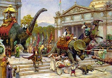 James Gurney, Dinosaur Parade. Dinotopia