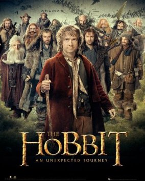 hobbit unexpected journey poster uk